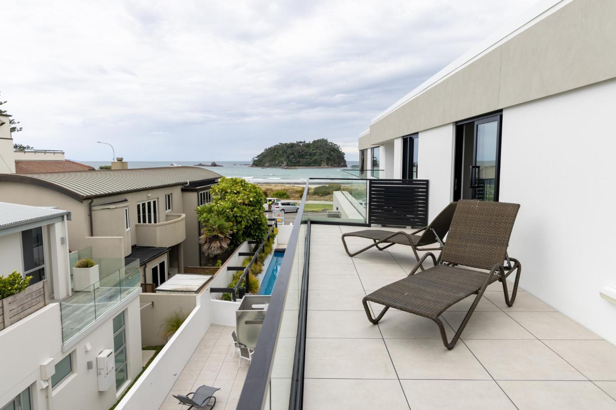 Belle Mer Beachfront Apartments - Self Serviced Mount Maunganui Exterior photo